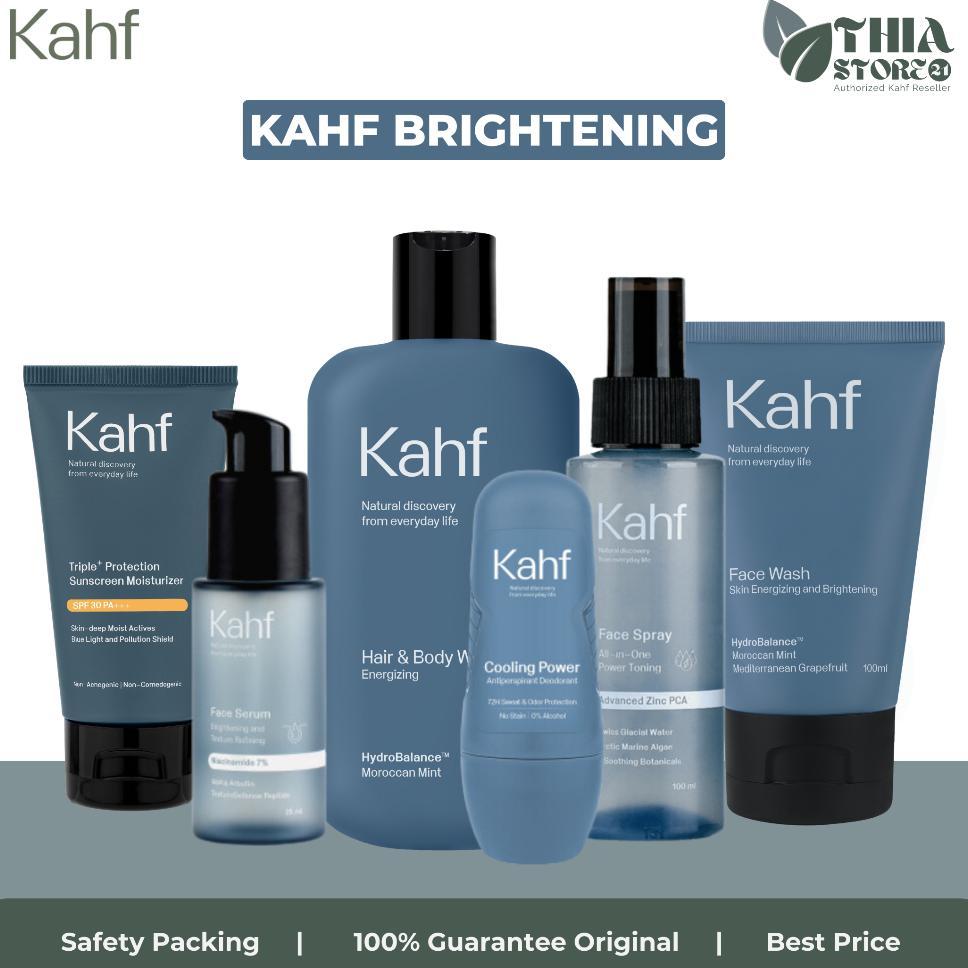 Kahf Komplit Brightening Skincare Untuk Pria Skincare Semua Jenis Kulit