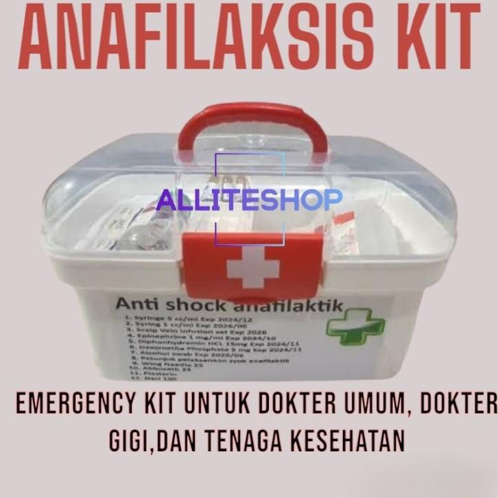 Anafilaksis Kit Lengkap Emergency Kit