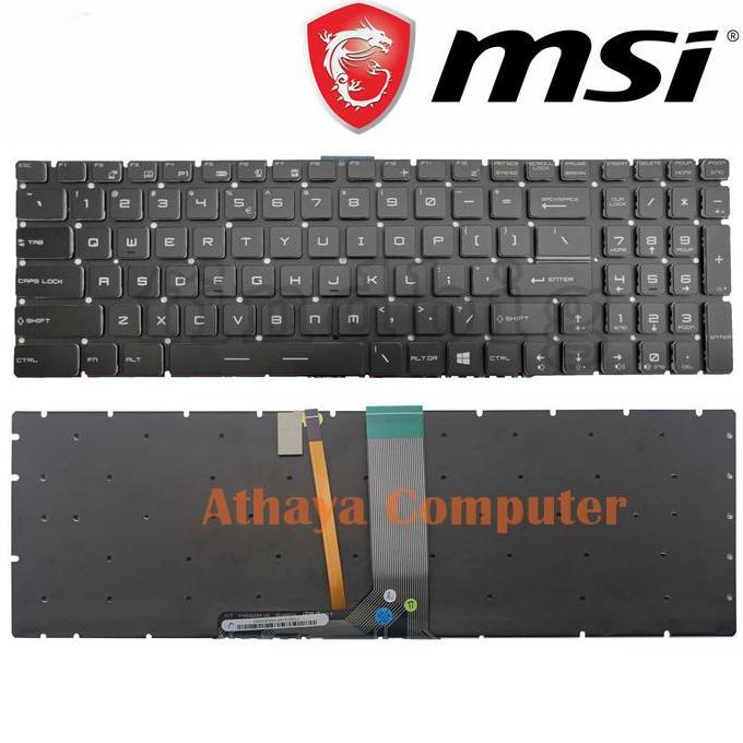 Keyboard Msi Gl62M 7Rd Gl62M 7Rdx Gl62M 7Rc Gl62M 7Rex
