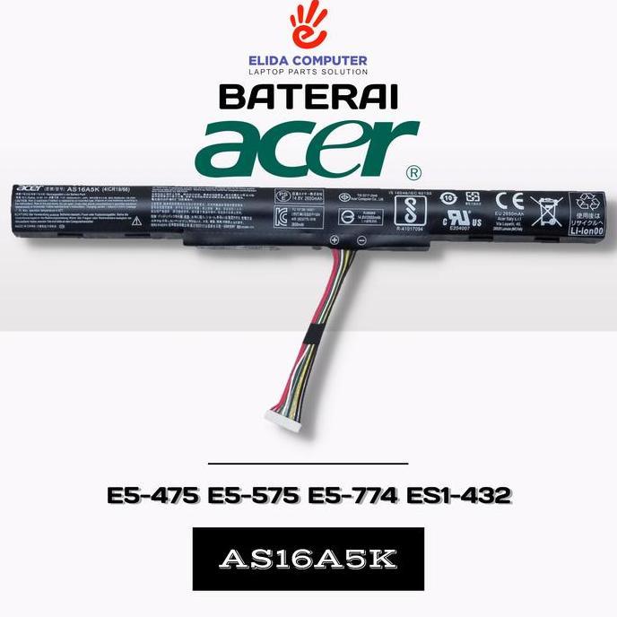 Baterai Acer Aspire Es 14 Es1-432-Co85 C52R As16A5K