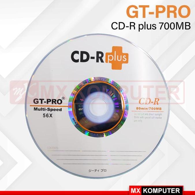 CD R Plus Blank GT Pro 700 MB
