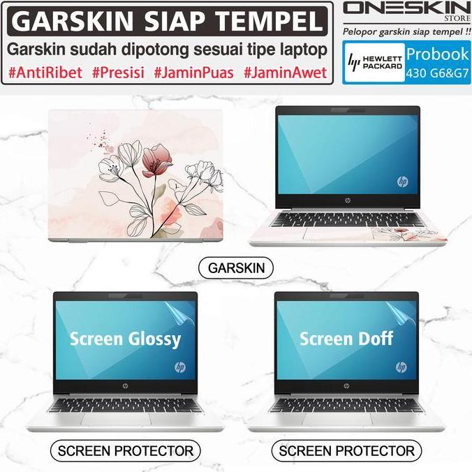 Garskin Sticker Laptop Keyboard Screen Protector HP ProBook 430 G6 G7