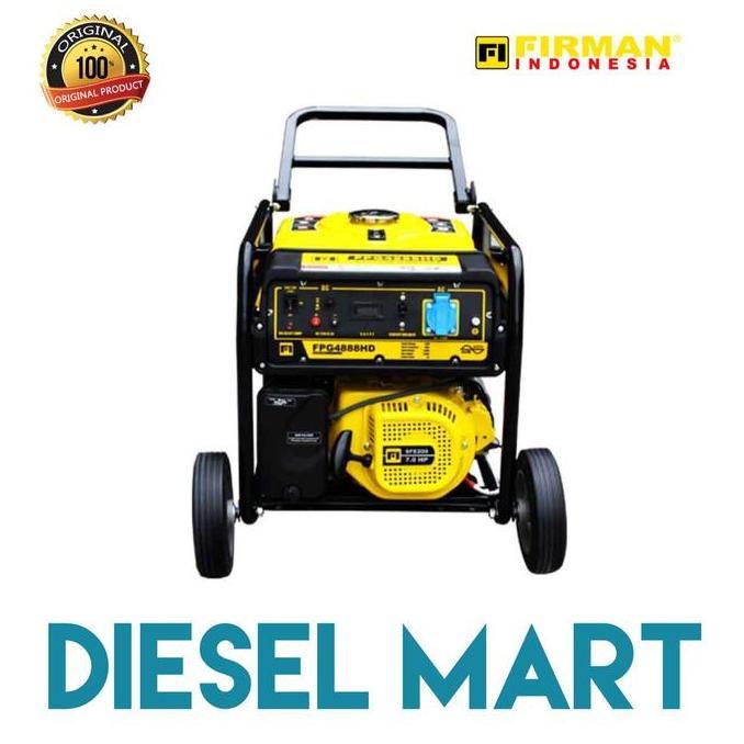 Terlaris Mesin Genset Firman Fpg 4888 Hd 3000 Watt Heavy Duty Generator Bensin