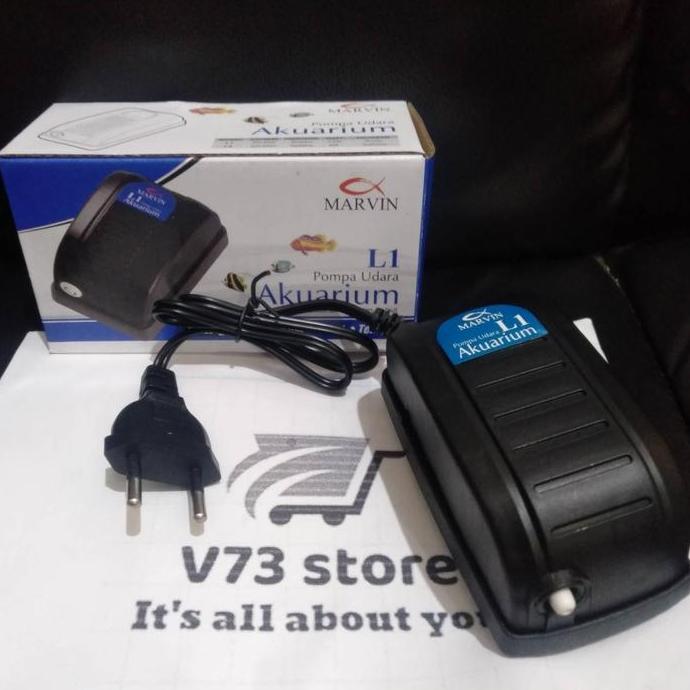 Acquario- L1 Marvin Airpump 2.5 Tt Aerator 1 Lubang Aerator Aquarium