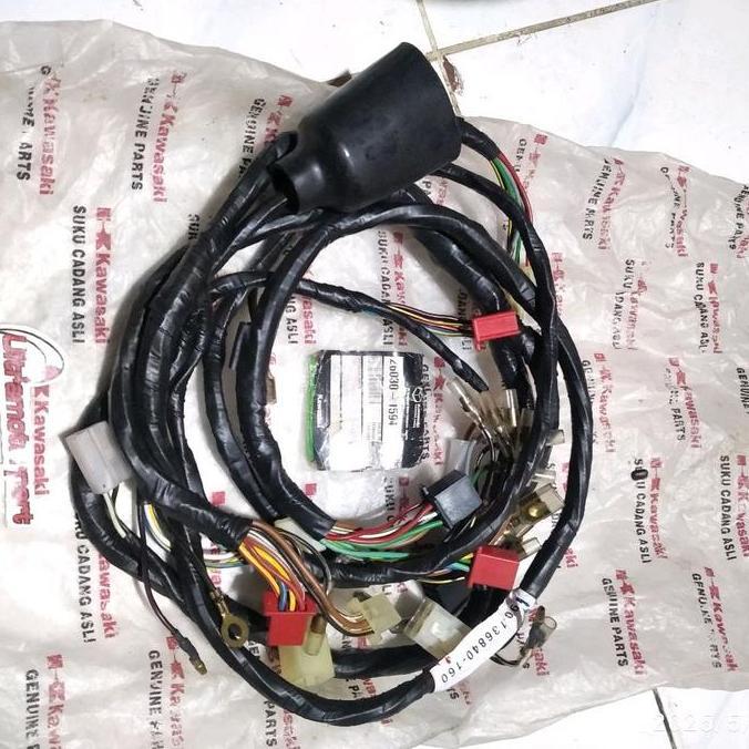 kabel body harness main kawasaki kaze r type old sen nempel body