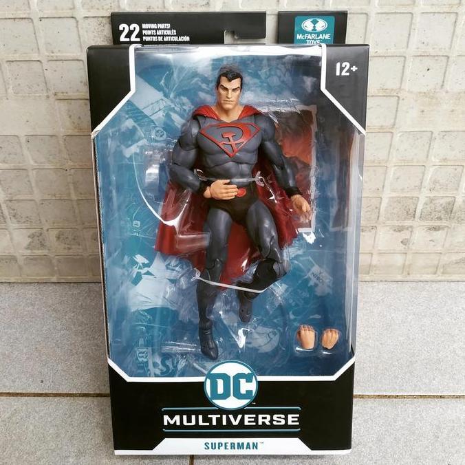 MCFARLANE TOYS DC MULTIVERSE SUPERMAN RED SON