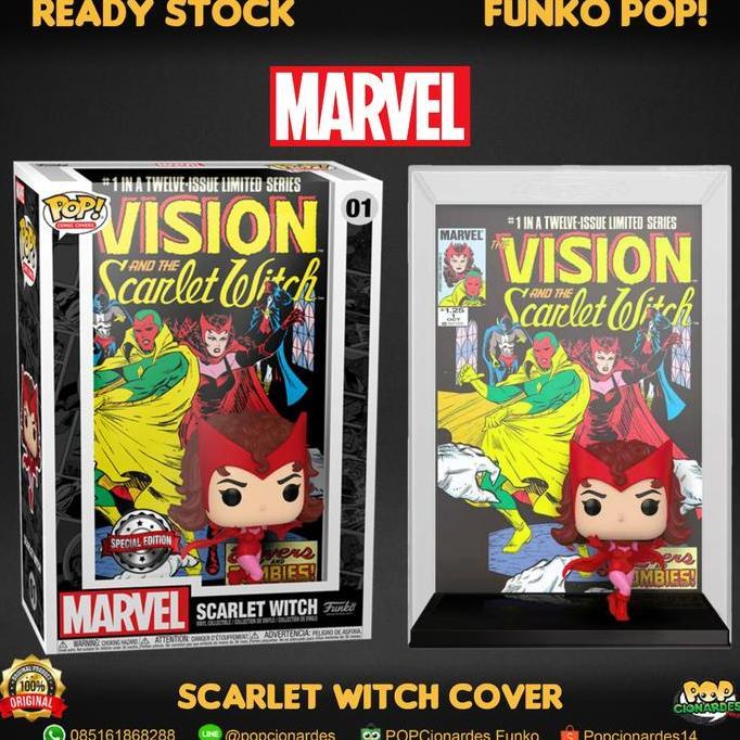 Funko POP Marvel - Scarlet Witch Comic Cover #01
