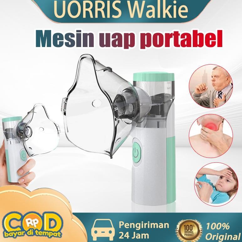 READY YATaffOmicron Nebulizer Portable Alat Uap Terapi Pernapasan Batuk Asma Nebulizer Portabel Inha