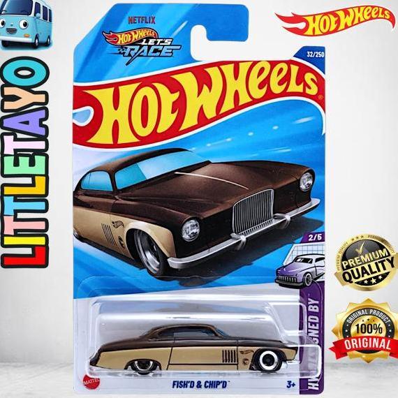 Hot Wheels Fish D & Chip D Diecast Mobil Muscle Classic