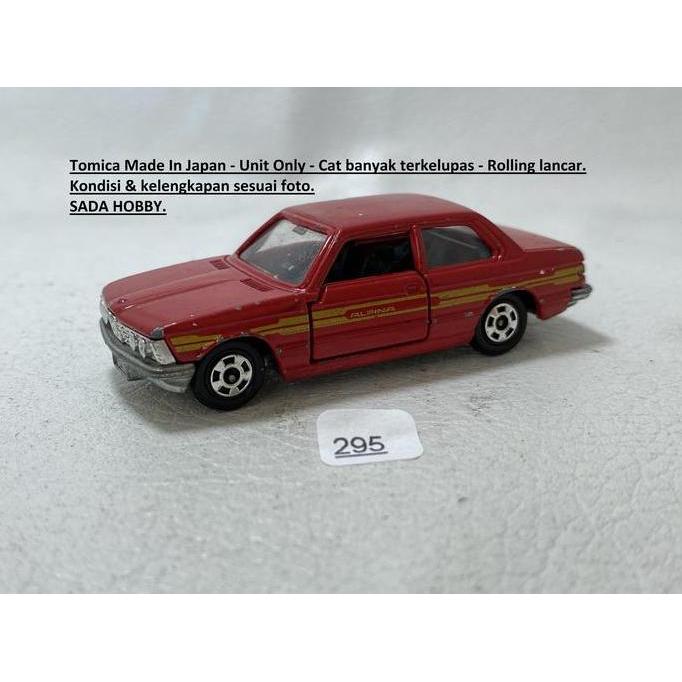 TOMICA JEPANG BMW 320I ALPINA RED UNIT ONLY CADATOYS