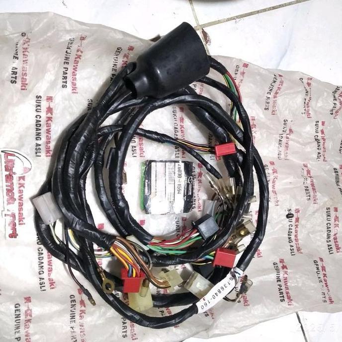 amandacuan / kabel body harness main kawasaki kaze r type old sen nempel body Diskon