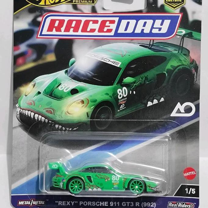 Hotwheels "Rexy" Porsche 911 GT3 R (992) Race Day