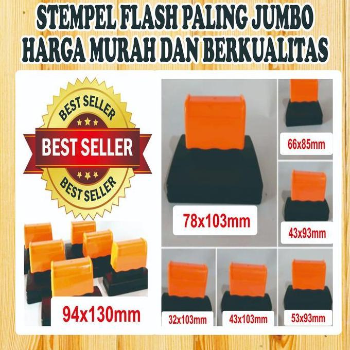 Lettera- Stempel Flash Ukuran Jumbo / Stempel Jumbo / Stempel Buat Kardus