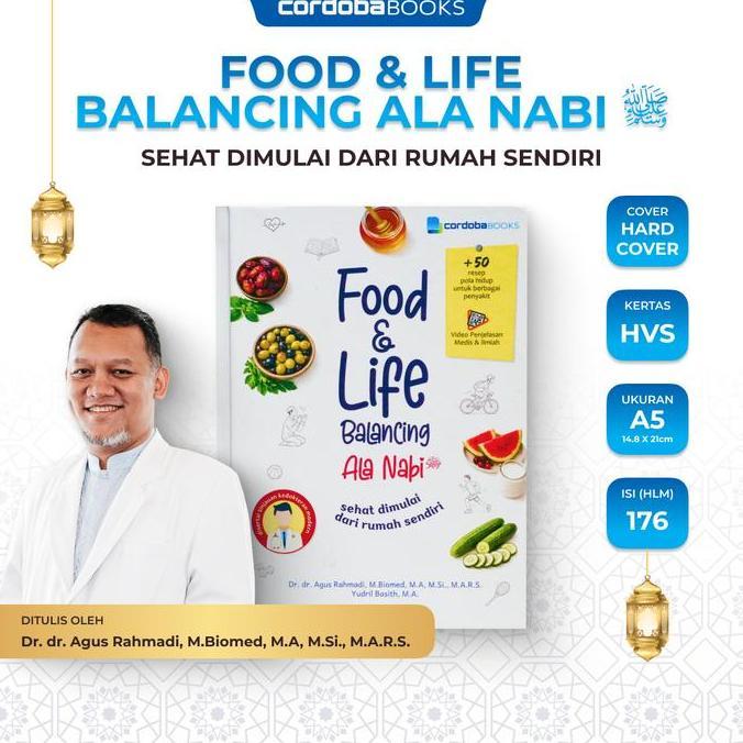 Danssvaganza - Cordoba Books Food & Life Balancing Ala Nabi (Sehat Dimulai Dari Rumah Sendiri)