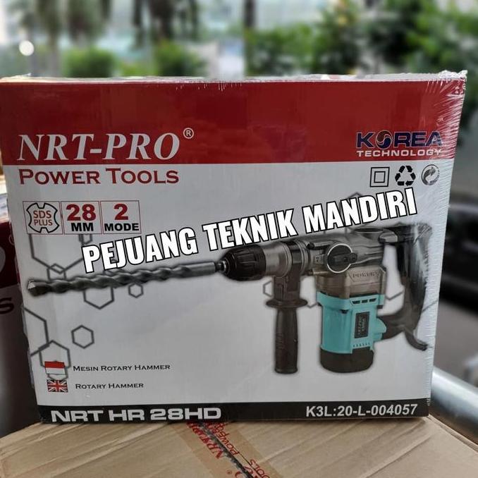 Mesin Bor Beton Bobok Nrt Pro Hr28Hd Sds Plus / Bor Nrt Pro Hr 28 Hd