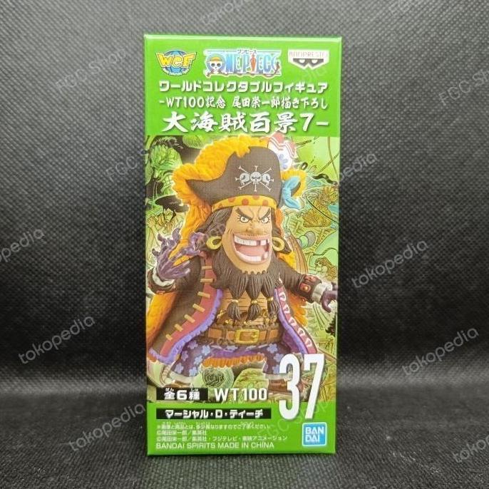 Figure One Piece WCF WT100 Marshall D Teach Kurohige 7A