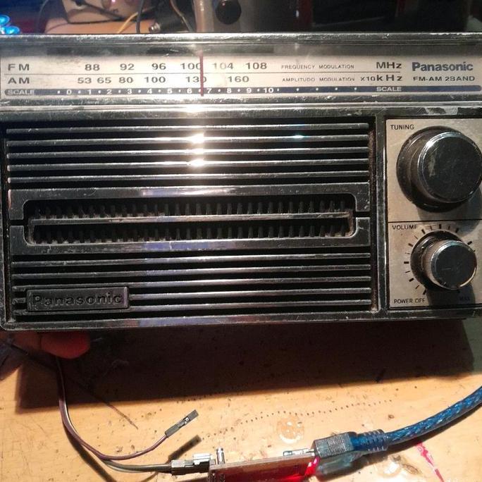RADIO RF 5270 - PANASONIC AM FM 2 BAND JADUL NORMAL - USED BEKAS SAF12