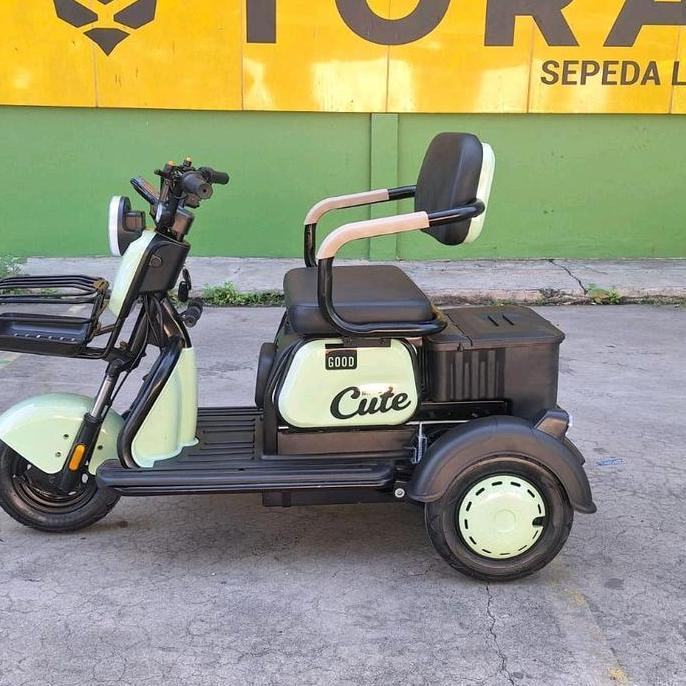 Terlaris Sepeda Roda Tiga Listrik Motor Sierra Exotic Pacific Bike Electric Ori