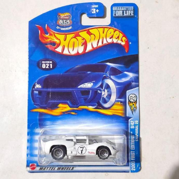 HOTWHEELS HOT WHEELS CHAPARRAL 2 2D PUTIH 2003 FIRST EDITIONS RARE FUN99