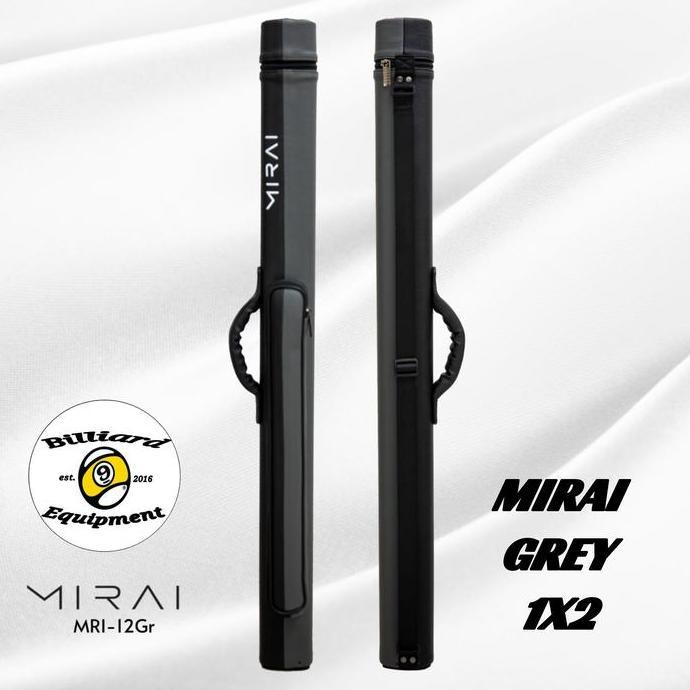 gwisaa_sadewa - mirai 1x2 - grey | tas billiard | cue case billiard