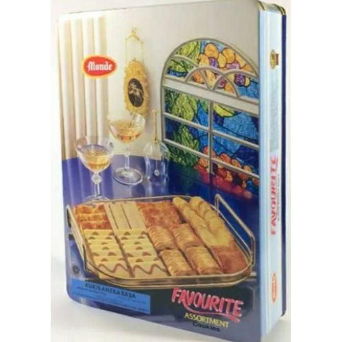 MONDE FAVOURITE ASSORTMENT BISCUITS 575 GR | BISKUIT KALENG