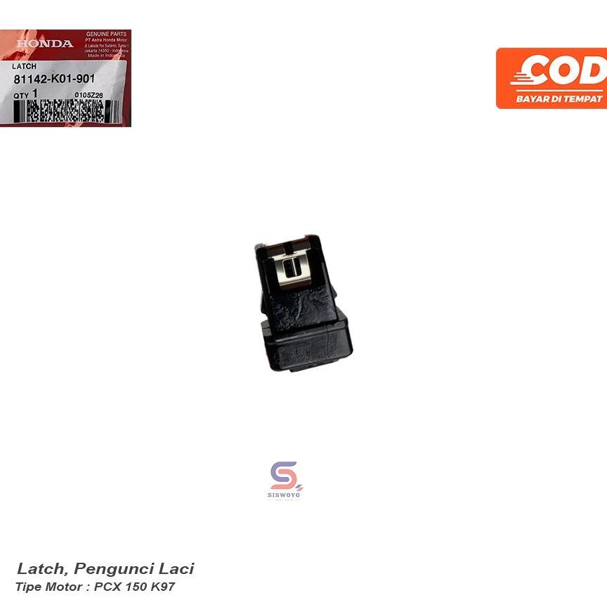 LATCH PENGAIT LACI PCX 150 K97, PCX HYBRID, SPACY KARBU FI, VARIO 125 FI 81142K01901