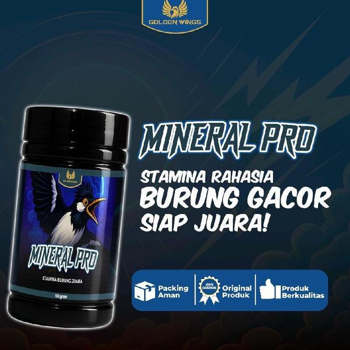 Mineral Pro Stamina Rahasia Burung Juara Memperkuat Tenaga Meningkatkan Stamina Mengatasi Burung Nge