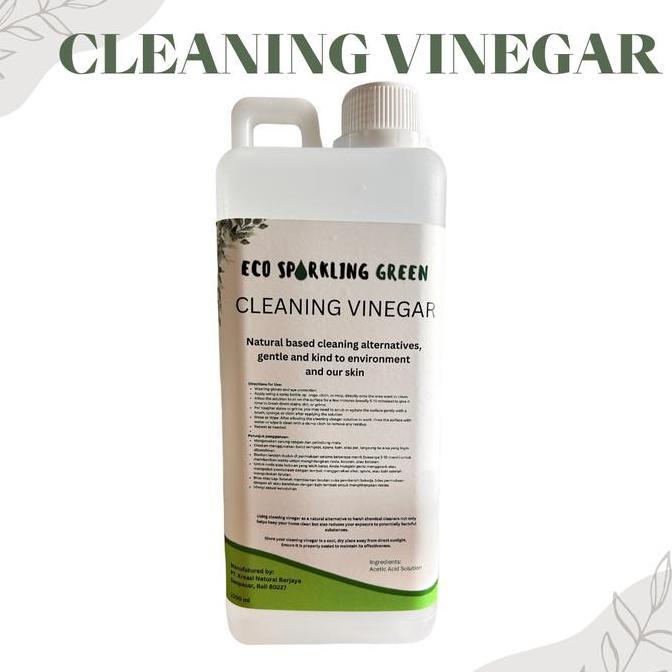 Ecosparkling WHITE VINEGAR/CLEANING WHITE VINEGAR/CUKA PEMBERSIH/CLEANING VINEGAR Untuk Membersihkan