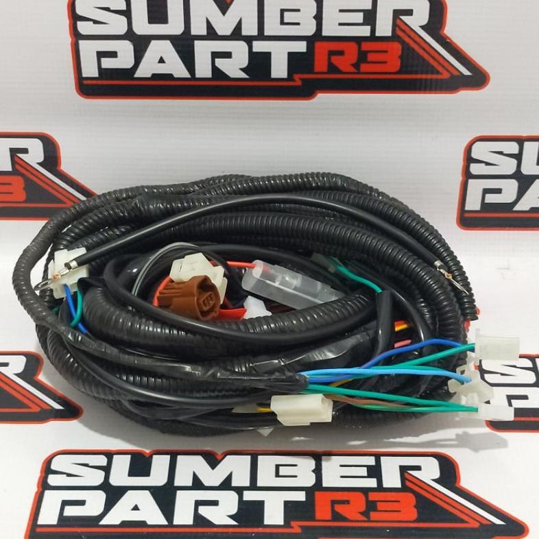 kabel body viar 150cc harness wire DC - sparepart motor roda tiga - viar kaisar htm nozomi jialing