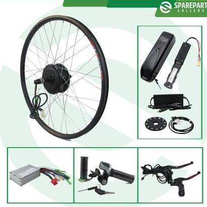 Terlaris Komplit Set Ebike Kit 36V350W Sepeda Listrik - Velg/Rims 26" Roda