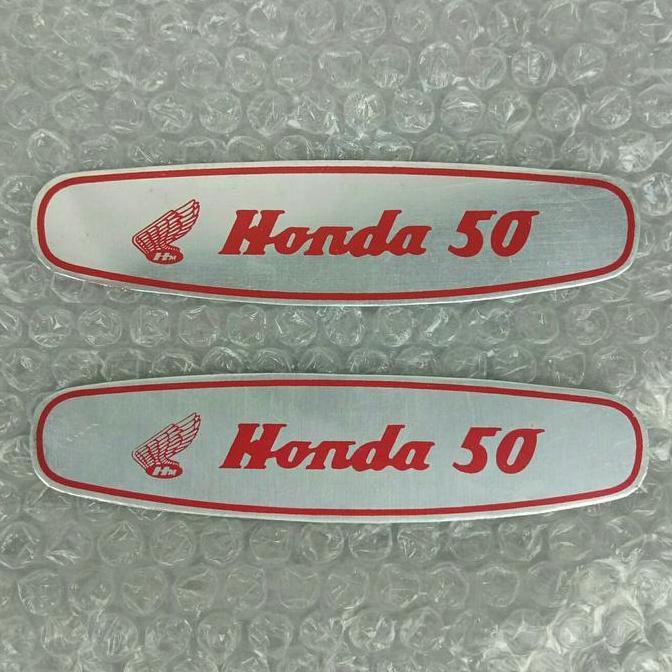 Sticker Tangki Almunium Honda C50 C 50 Pispot