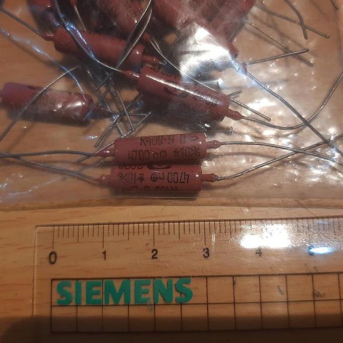 CAPACITOR PAPER IN OIL (PIO) 4.7NF 4N7 4NF7 4700 PF 4700PF K40Y-9 200V SAF12