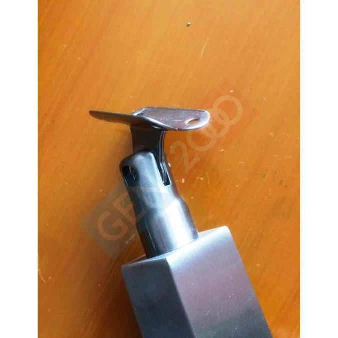 Tiang Railing Kaca Glass Railing Stainless Steel Glass Hand Railing