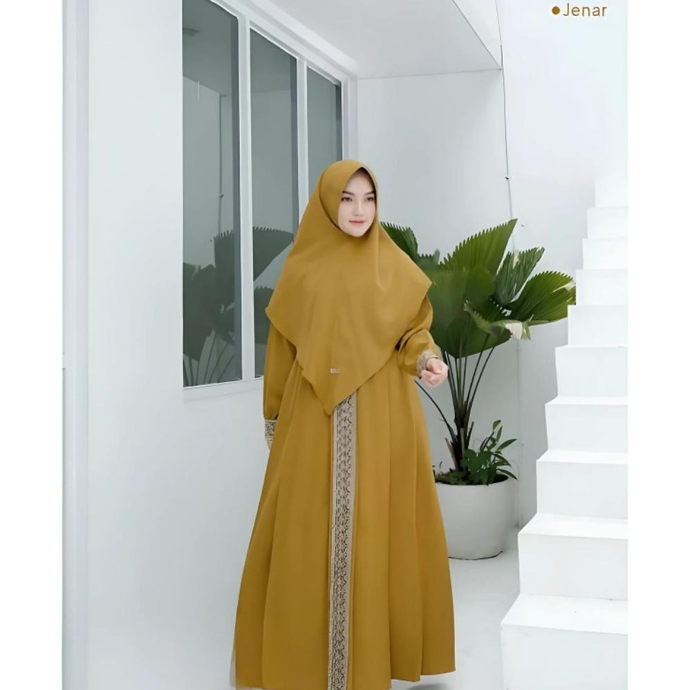 PREMIUM GAMIS SYARI KANAYA TERBARU SET WANITA DEWASA JUMBO TERBARU GAMIS KONDANGAN GAMIS LEBARAN