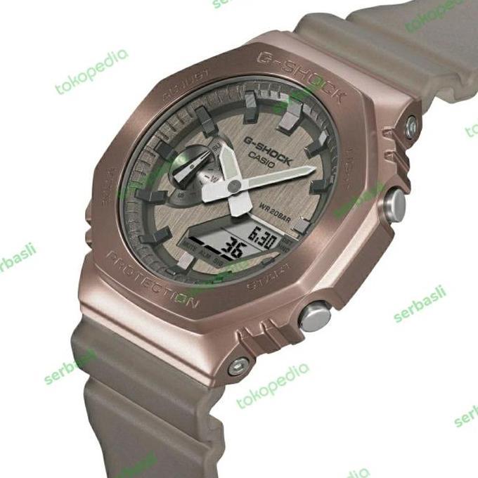 JAM CASIO GSHOCK GM2100MF / GM-2100MF-5A Metal Covered ORIGINAL GARANS
