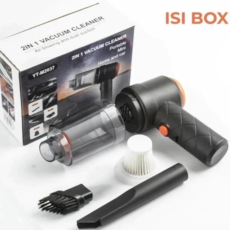 Vacum Cleaner Portable Mini Usb 2In 1 Penghisap Debu Mobil Wireless Kasur Penyedot Debu Vakum Penyed