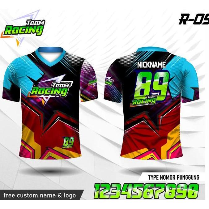 Jersey Racing Baju Balap Kaos Motor