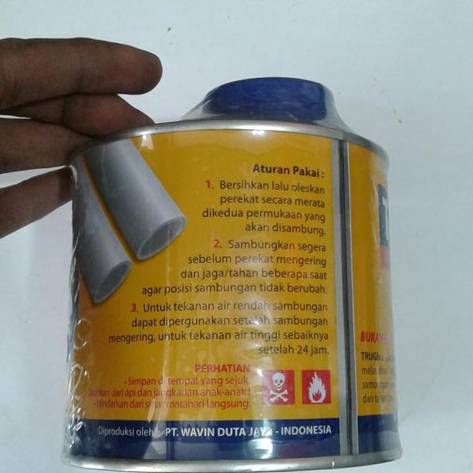 Promo Lem Pipa Paralon Pvc Tru Glue 400 Gram Lem Fitting Pvc Tru Glue Cod