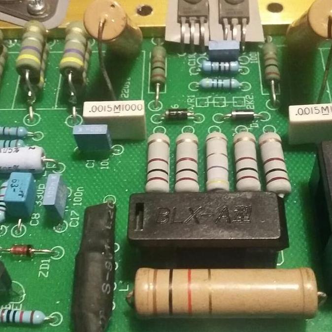 PCB POWER AMPLI RAKSASA MONO FINAL JENGKOL SERIES BAHAN FIBER SAF12