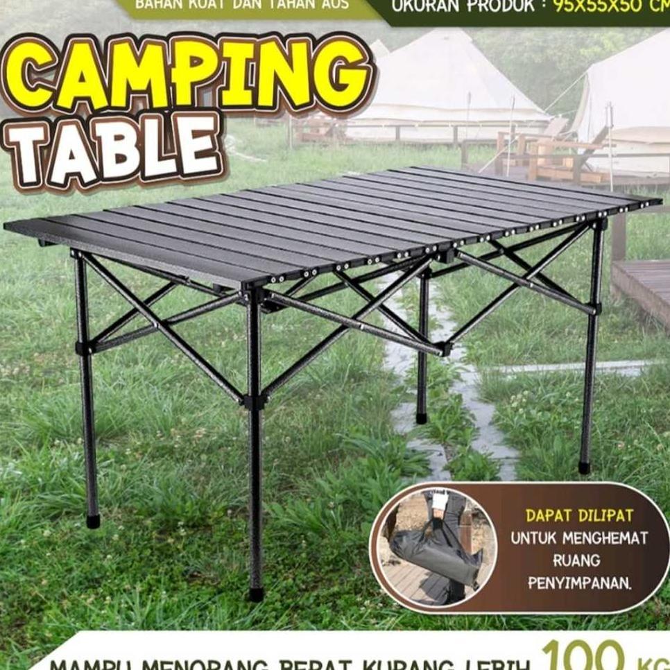 Meja Camping Lipat Outdoor / Kursi Lipat Camping Portable / Meja Lipat Besar