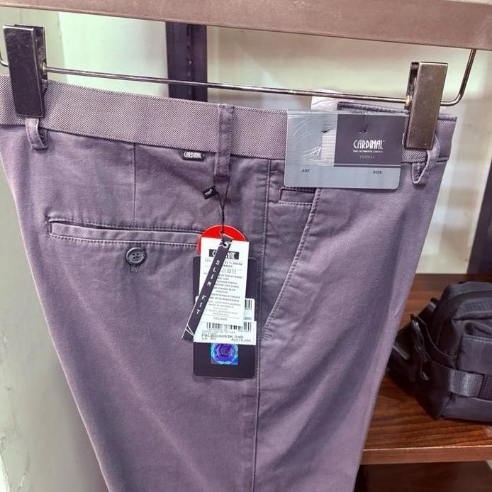 CELANA CHINOS MERK CARDINAL FORMAL SLIMFIT WARNA ABU
