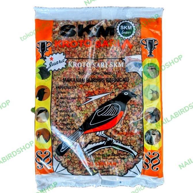 Skm Kroto Sari Voer Kasar Skm Pakan Burung Allshop
