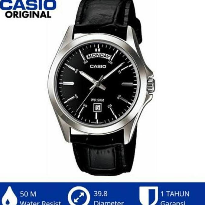 Casio Pria MTP1370L / MTP-1370L Original & Bergaransi