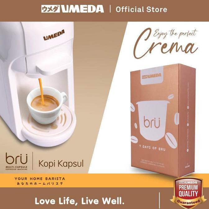 Umeda Bru Coffee Capsules / Kopi Kapsul / Nespresso Compatible