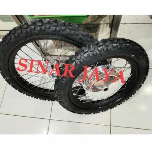 Terlaris Sepaket Velg 17 14 Matic Beat Street  Mio Vario Xeon X Ride Cross Trail Plus Ban