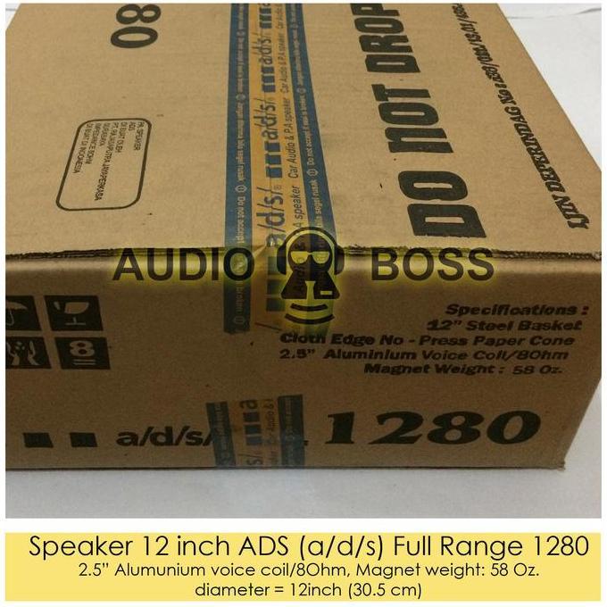 fauziakh.store / Speaker ADS Full Range 12 inch 1280 - Speaker ADS 12" Full Range 1280 Diskon