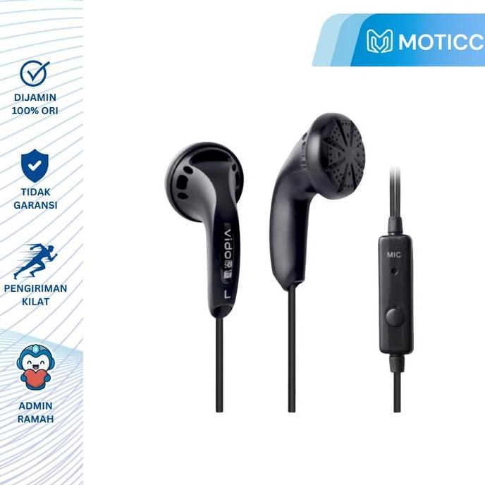 Original Earbud Vido With Mic - Earphone Kere Hore Legend