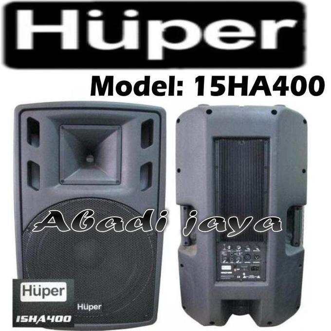 fahmifahstore / speaker aktif huper 15 ha400 15ha400 15ha 400 1 buah / 1 psc Diskon