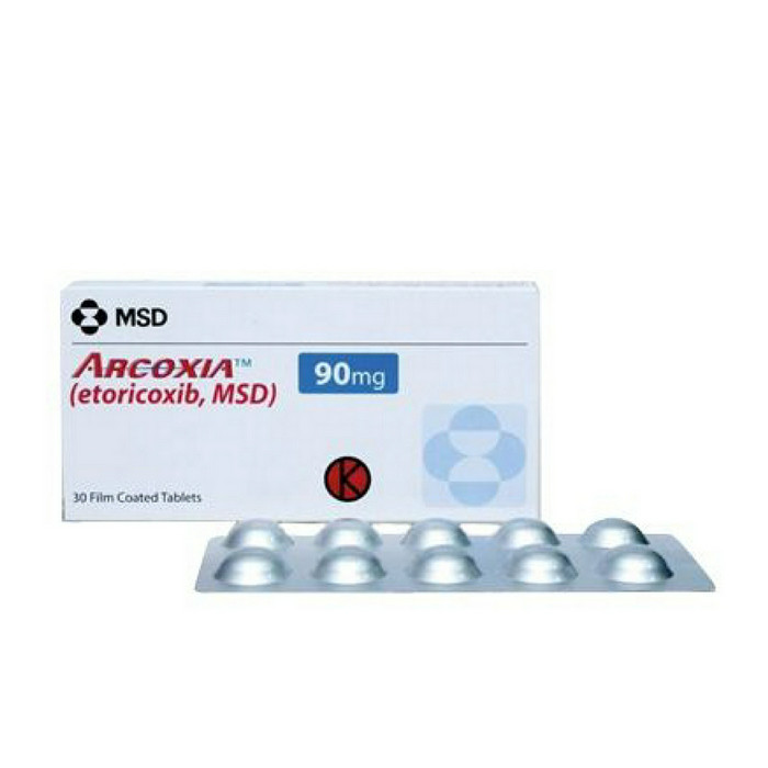 ARCOXIA 90 MG 1 BLISTER @ 10 TABLET SALUT SELAPUT
