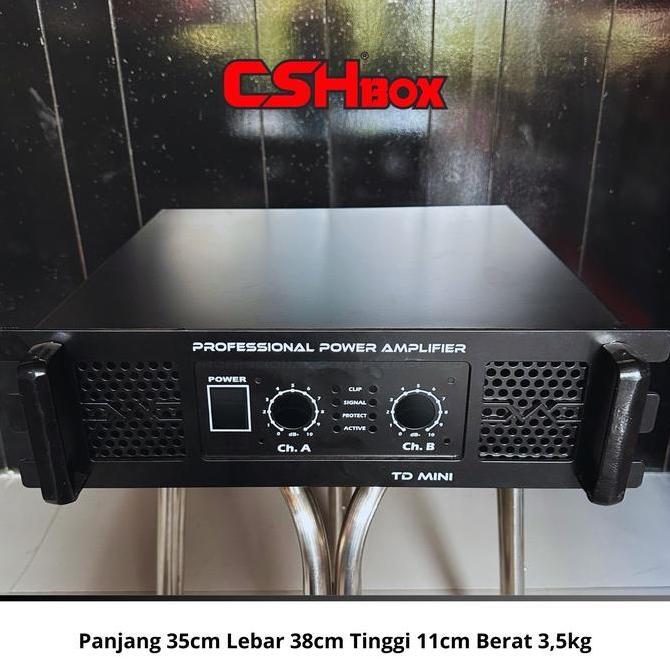 selatansana / Box Power Amplifier CSH Ukuran 2u 2channel Seri Mini TD, GB, OCL (box 2u) 2ch Diskon